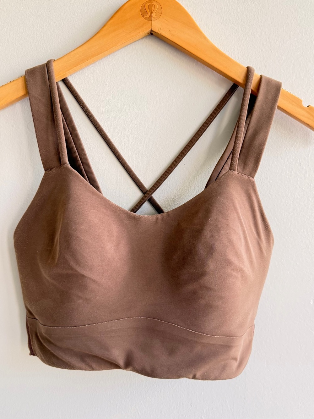 Lululemon Like a Cloud Padded Bralette — Brown